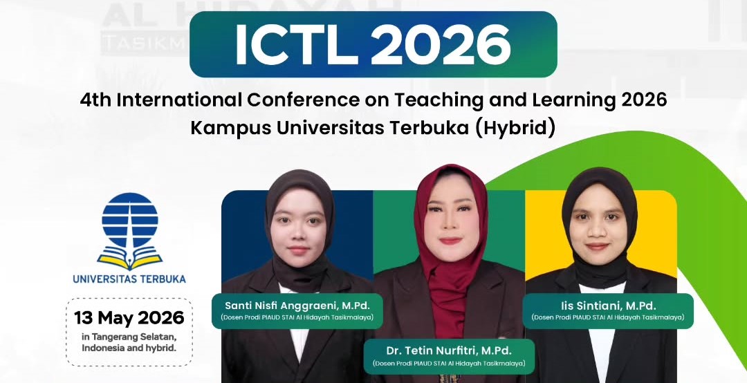 Tembus Kancah Internasional, Tiga Dosen PIAUD STAI Al Hidayah Tasikmalaya Jadi Presenter di ICTL 202