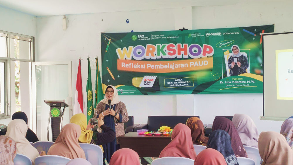 Tingkatkan Kualitas Pendidikan Anak Usia Dini, Prodi PIAUD STAI Al Hidayah Tasikmalaya Gelar Worksho